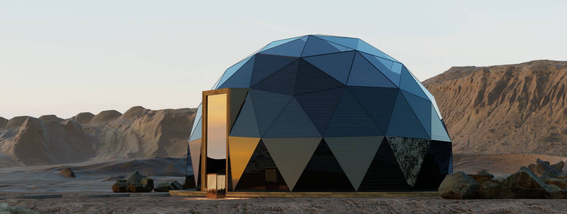 兰山区星空酒店帐篷